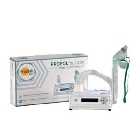 Propolair Propolisverdampfer Therapie mit Ionisator, Lüfter und Maske - A4