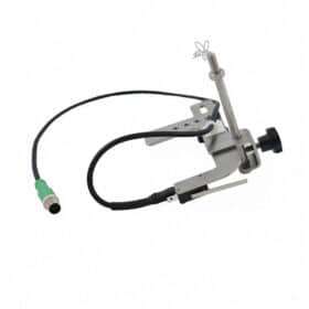 Halter für DAM mit Microswitch und DIN Stecker