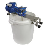 Honigrührgerät für 40kg (33L) Hobbock aufsetzbar
