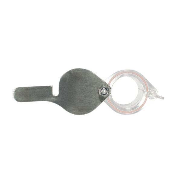 Lyson Quetschhahn Edelstahl  mit 2" Innengewinde