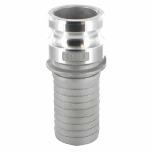 Schnellkupplung Edelstahl Vaterteil 53mm Schlauchtülle 38 mm