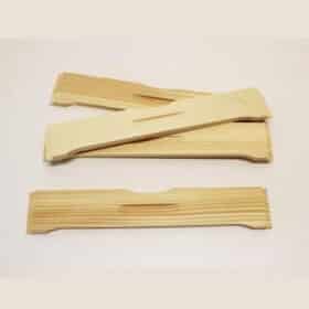 Fluglochschieber aus Holz 387 mm für Zander 10 - 420x490