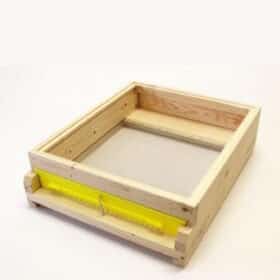 Gitterboden hoch EHM Quadrat 435x35 mit Varroalade