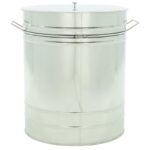 Lyson 200 l Abfüllbehälter aus Edelstahl