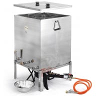 Steam wax melter
