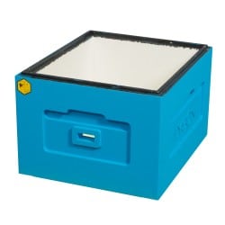 Lyson Dadant Blatt 10 Brutraumzarge blau