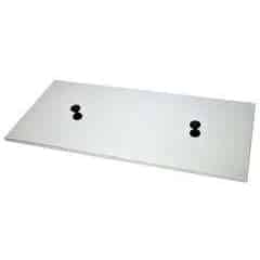 Stainless steel lid for uncapping table