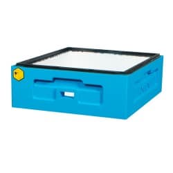 Lyson Dadant Blatt 10 Honigraumzarge blau
