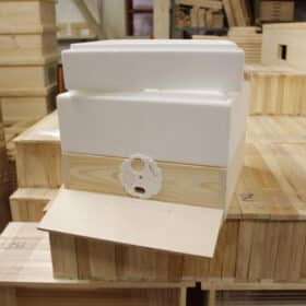 Mini plus Holz Gitterboden für Styropor Zargen