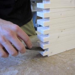 Zarge mit Eckverbindung „ZINKEN“ | für Zargen zum selber bauen