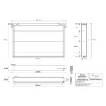 Rähmchen Mini Plus Steckrähmchen - gerade - 250x220x159 – Bild 2