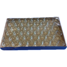 Teelichtglas Packung 48 Stk