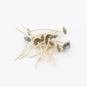 Teelichtdochte gewachst 70 mm für Teelicht groß - 100 Stk