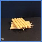 Christbaumkerzen Bienenwachs 10er Pack