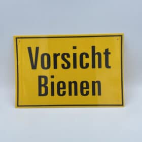 Warnschild "Vorsicht Bienen" 30x20 cm