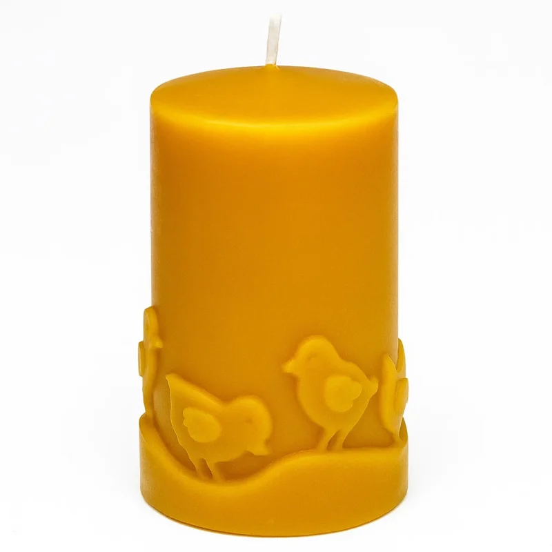 Silikongießform Stumpen mit Kücken F-O-4