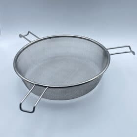 Honigvorsieb mit 3 Auflagebügel Ø ca. 24 cm Edelstahl rostfrei