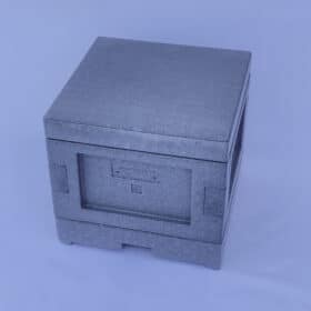 Mini Plus Styropor Beute II grau - Gitterboden