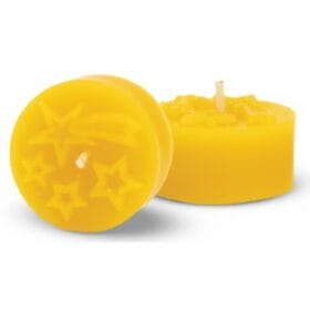 Silikongießform Teelicht mit Sternen - FS500