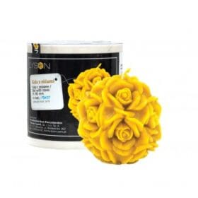 Silikongießform Ball mit Rosen - FS437