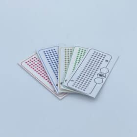 Leucht Opalith Einzelkarte mit Nummern 1-99