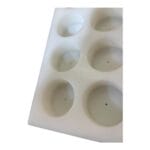 Silikongießform Teelicht glatt 10-fach – Bild 4