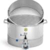 CFM-Vorfilter ohne Bodenheizung mit DN 50 Scheibenventil