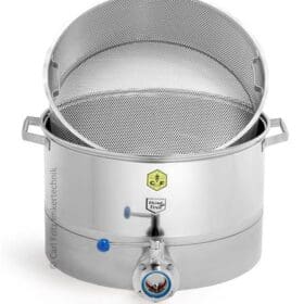 CFM-Vorfilter ohne Bodenheizung mit DN 50 Scheibenventil