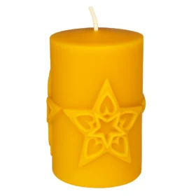 Silikongießform Stumpe mit Stern Ø 58 mm H: 100 mm - F-W-20