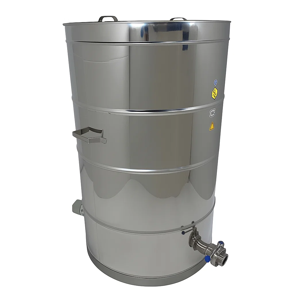 CFM – Abfüllbehälter 600 kg doppelwandig mit Auflagedeckel CFM - Abfüllbehälter 600 kg doppelwandig mit Auflagedeckel