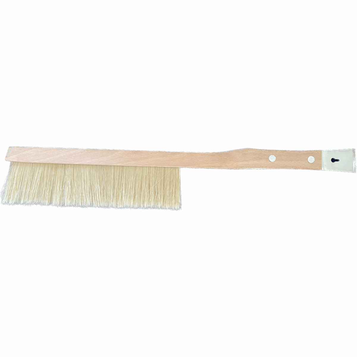 3215 Kombiwerkzeug Naturhaar Bienenbesen mit Stockmeissel Besenbreite 23 cm