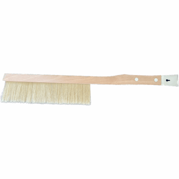 3215 Kombiwerkzeug Naturhaar Bienenbesen mit Stockmeissel Besenbreite 23 cm