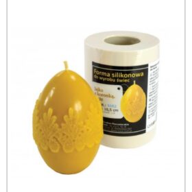 Silikongießform Ei mit Spitzenmuster H: 10,5cm - FS162