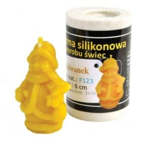 Silikongießform Schneemann H: 6cm - F123