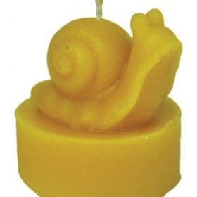 Silikongießform Teelicht mit Schnecke Ø:35H:90mm - FS108