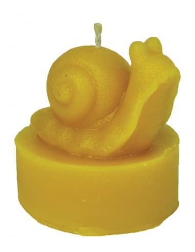 Silikongießform Teelicht mit Schnecke Ø:35H:90mm - FS108