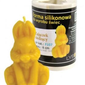 Silikongießform Sitzender Osterhase H:80mm - F107