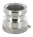 Schnellkupplung Edelstahl Vaterteil IG 6/4" Stecker 53mm