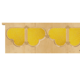 Herzrahmen Dadant Blatt