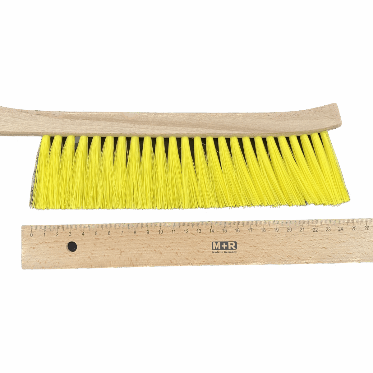 5253 Holz Bienenbesen Kunsthaar - Besenbreite 25 cm Länge 42 cm