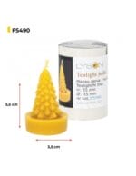 Silikongießform Teelicht Tannenbaum - FS490 – Bild 2