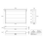 Palette Rähmchen EHM - gerade - 400x370x223 - 880 Stk. – Bild 2