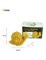 Silikongießform Schnecke H:55mm 60g - FS106 – Bild 2