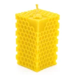 Silikongießform Quader mit Wabenmuster und Biene - FS516