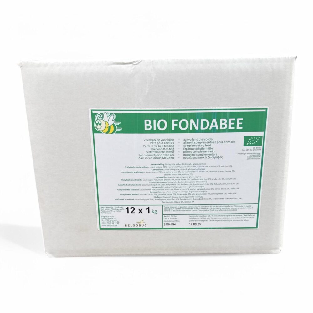 Bio-Fondabee Futterteig 12 x 1 kg