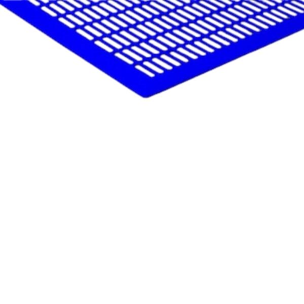 Drohnenabsperrgitter Kunststoff blau 500x500mm