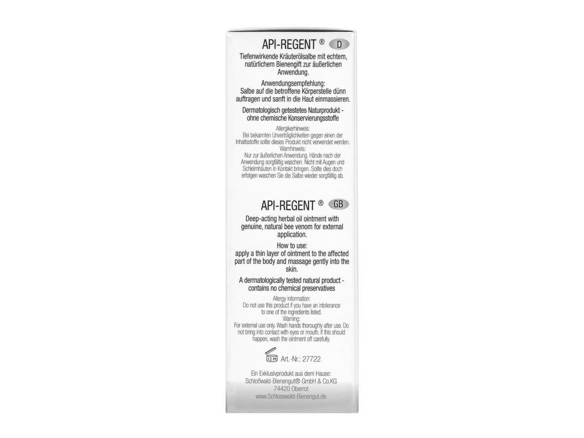 API-REGENT Bienengift-Salbe 50ml