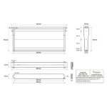 Palette Rähmchen Dadant US Hoffmann 482x448x159 / 25 - 800 Stk. – Bild 2