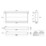 Palette Rähmchen EHM Flachzarge  gerade  400x370x159 - 1120 Stk. – Bild 2