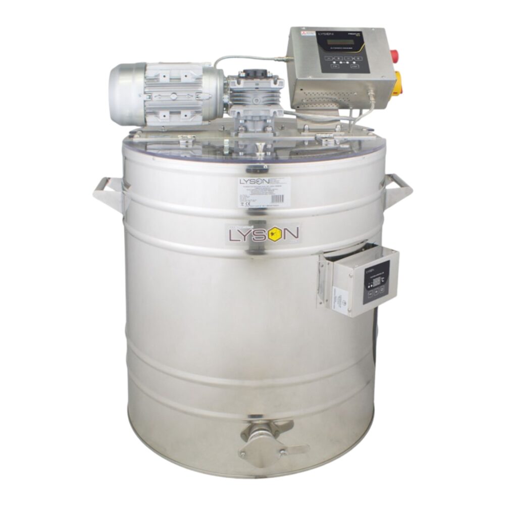 Lyson Edelstahl Cremehonigrührwerk Heizung - 70 l - 230V - Premium